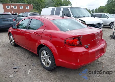 2011 Dodge Avenger Mainstreet из США, поврежденный, VIN 1B3BD1FB6BN531741